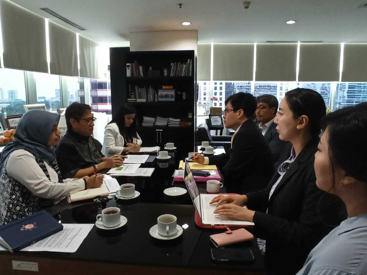 Pertemuan Dirjen PPI Dengan Deputy Minister For FTA Negotiations MoTIE