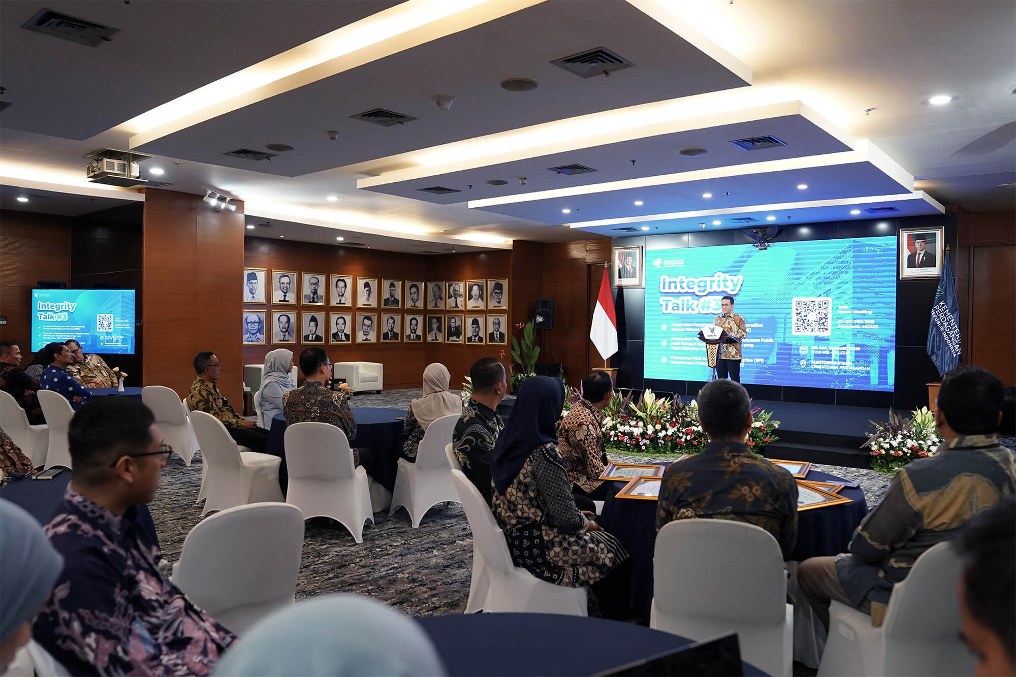 Mendag Pada Pembukaan Integrity Talk #3