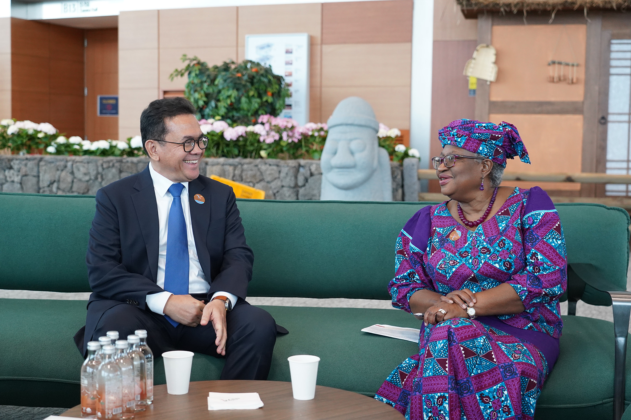 Pertemuan Bilateral Mendag RI dengan Dirjen WTO