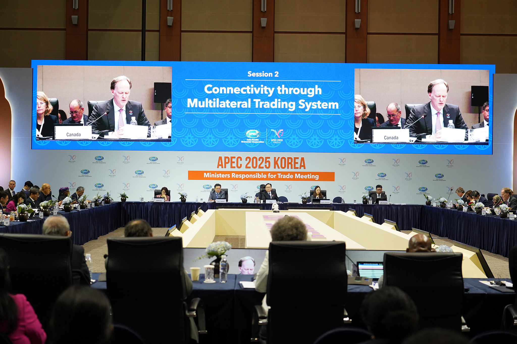 Sesi II Pertemuan Menteri Perdagangan APEC (APEC MRT) di Jeju, Korea Selatan