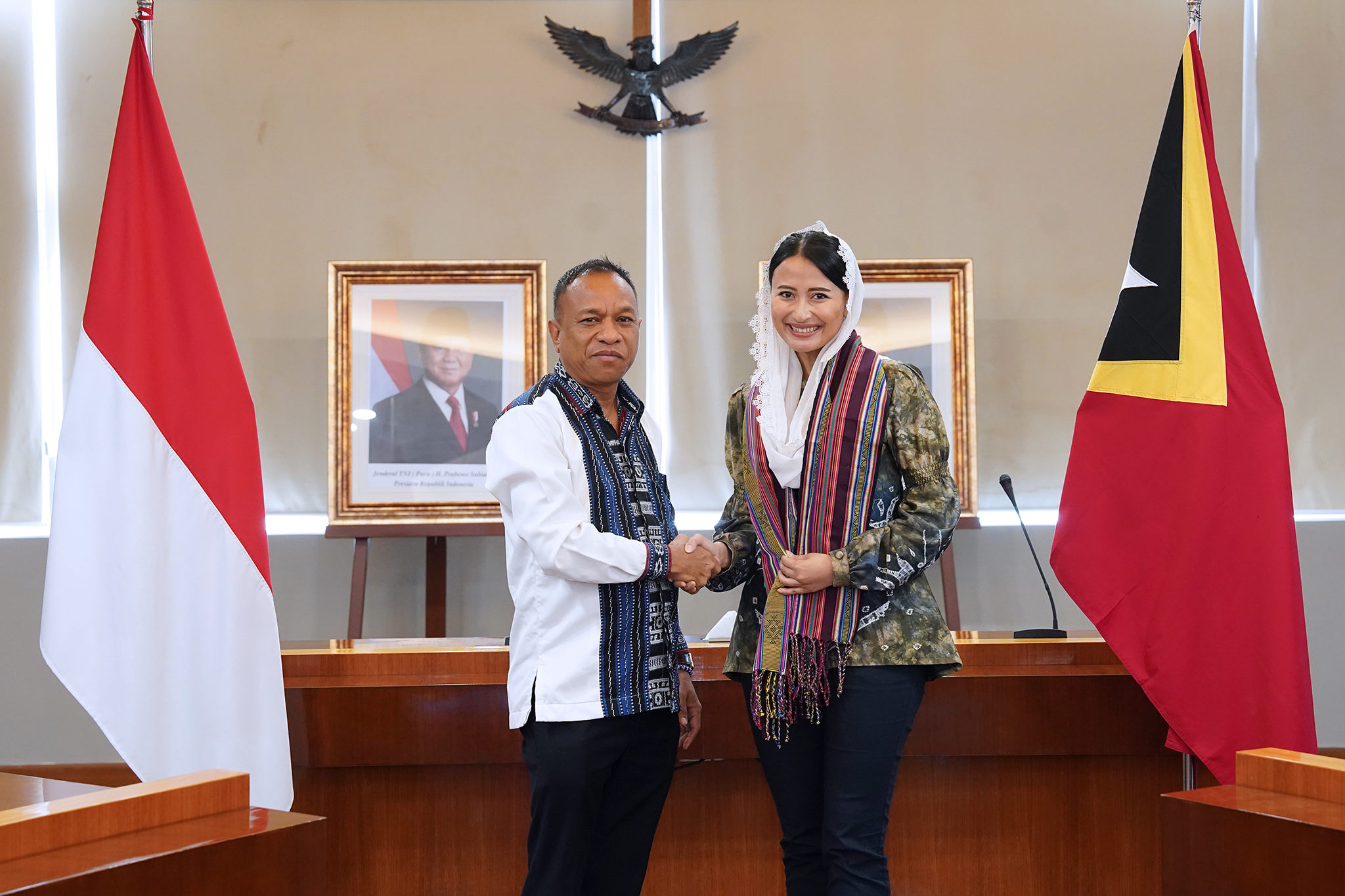 Pertemuan Bilateral Wamendag RI dengan Menteri Perdagangan dan Industri Timor Leste