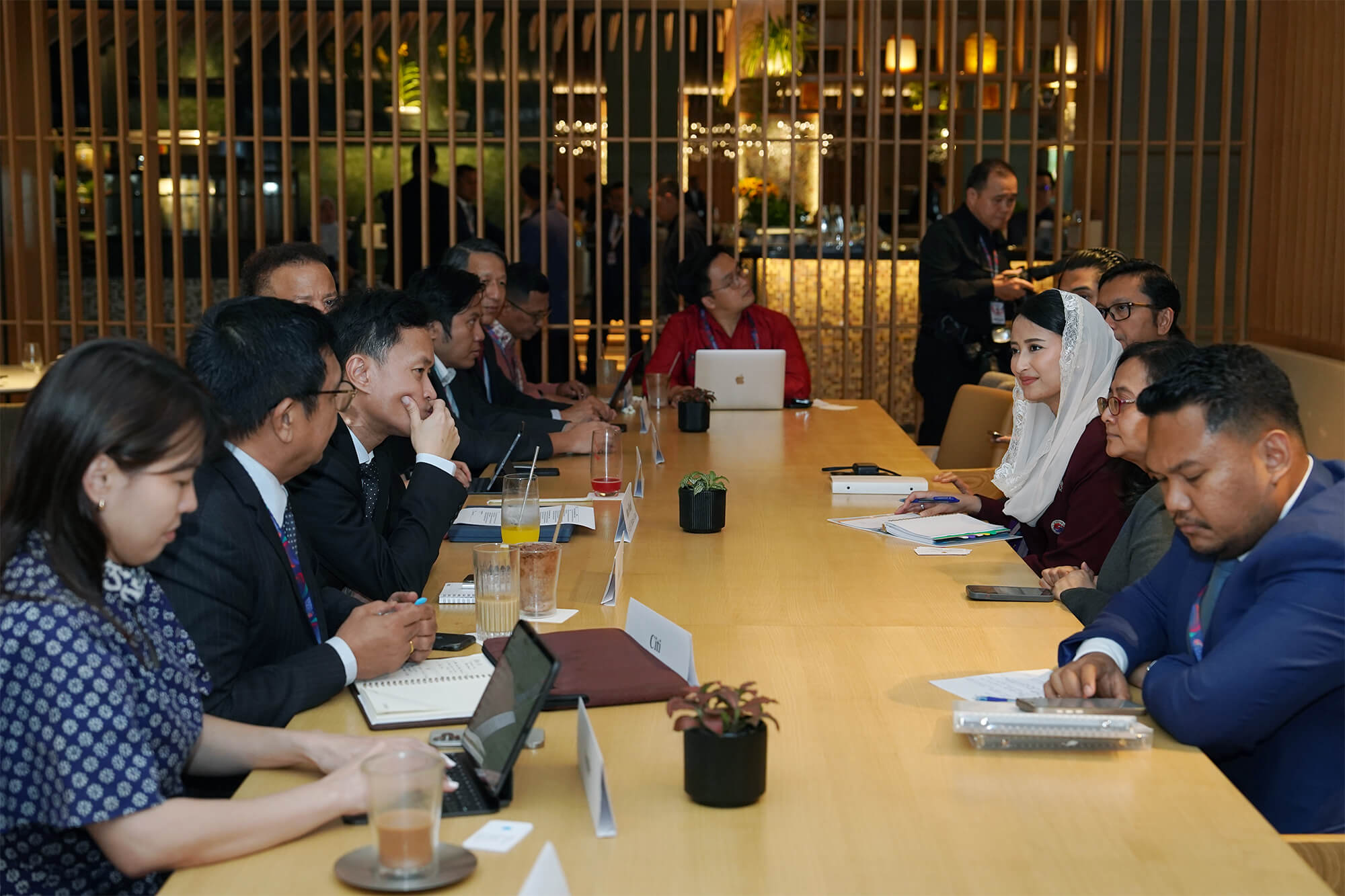 Pertemuan Bilateral Indonesia-US-ABC