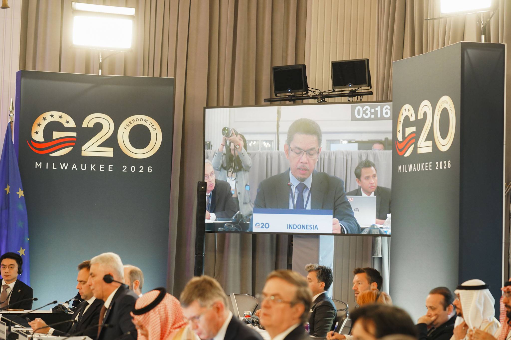 Sesi IV dan Closing Remarks Pertemuan Menteri Perdagangan G20 (TMM)