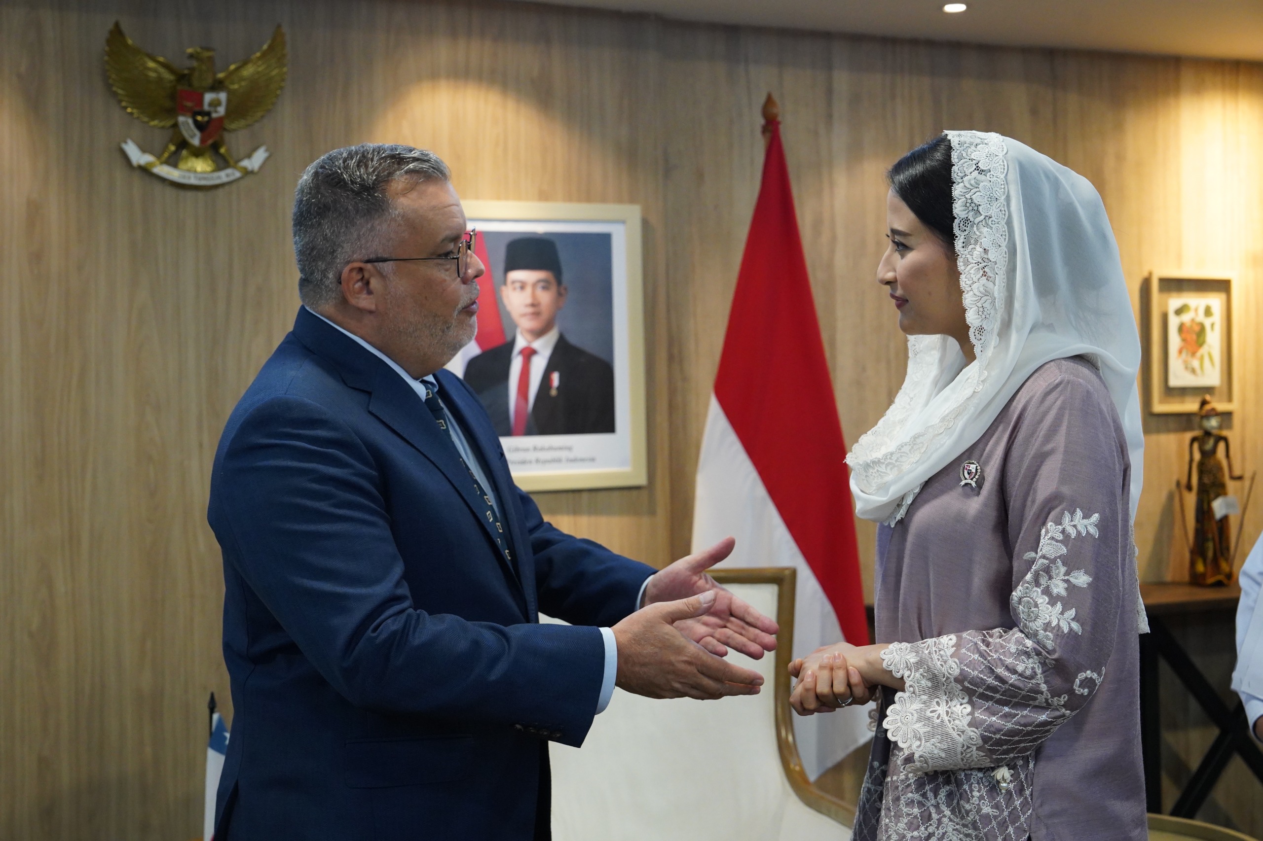 Pertemuan Wamendag dengan Dubes Cile