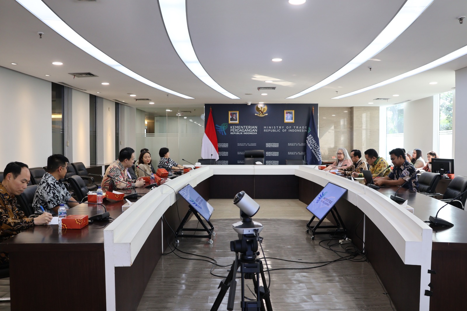 Kementerian Perdagangan Menerima Kunjungan Delegasi UTAMA Singapura