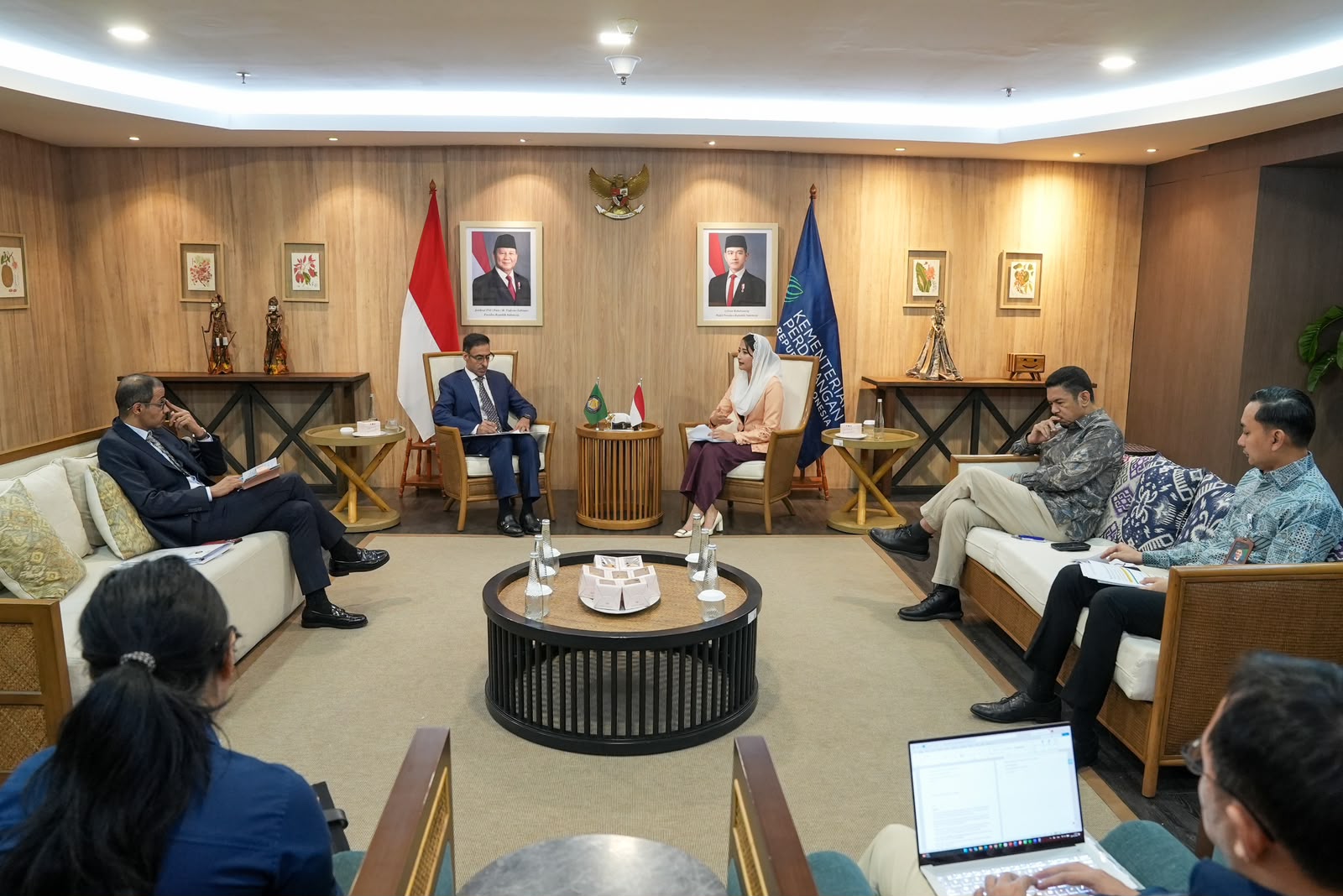 Pertemuan Wamendag RI dengan General Coordinator and Chief Negotiator Gulf Cooperation Council