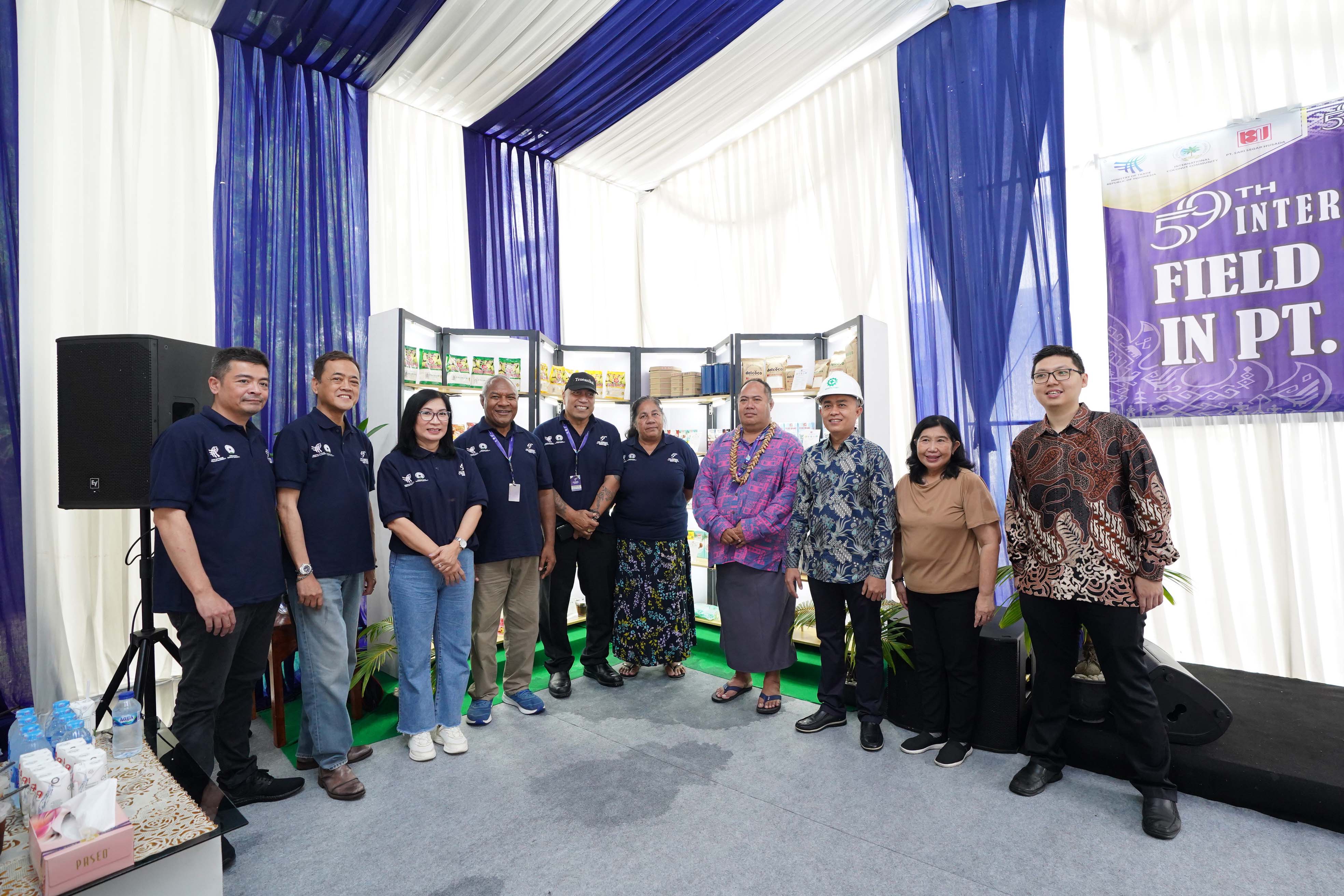 Kunjungan Lapangan Delegasi Sesi Tahunan ke-59 ICC ke PT Sari Segar Husada dan PT Agri Lestari Nusantara