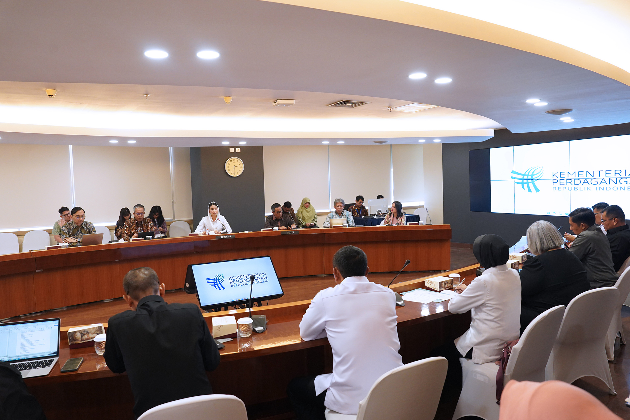 Wamendag Menerima Audiensi SSDN Peserta P3N Angkatan XXVII 2026 Lemhannas RI