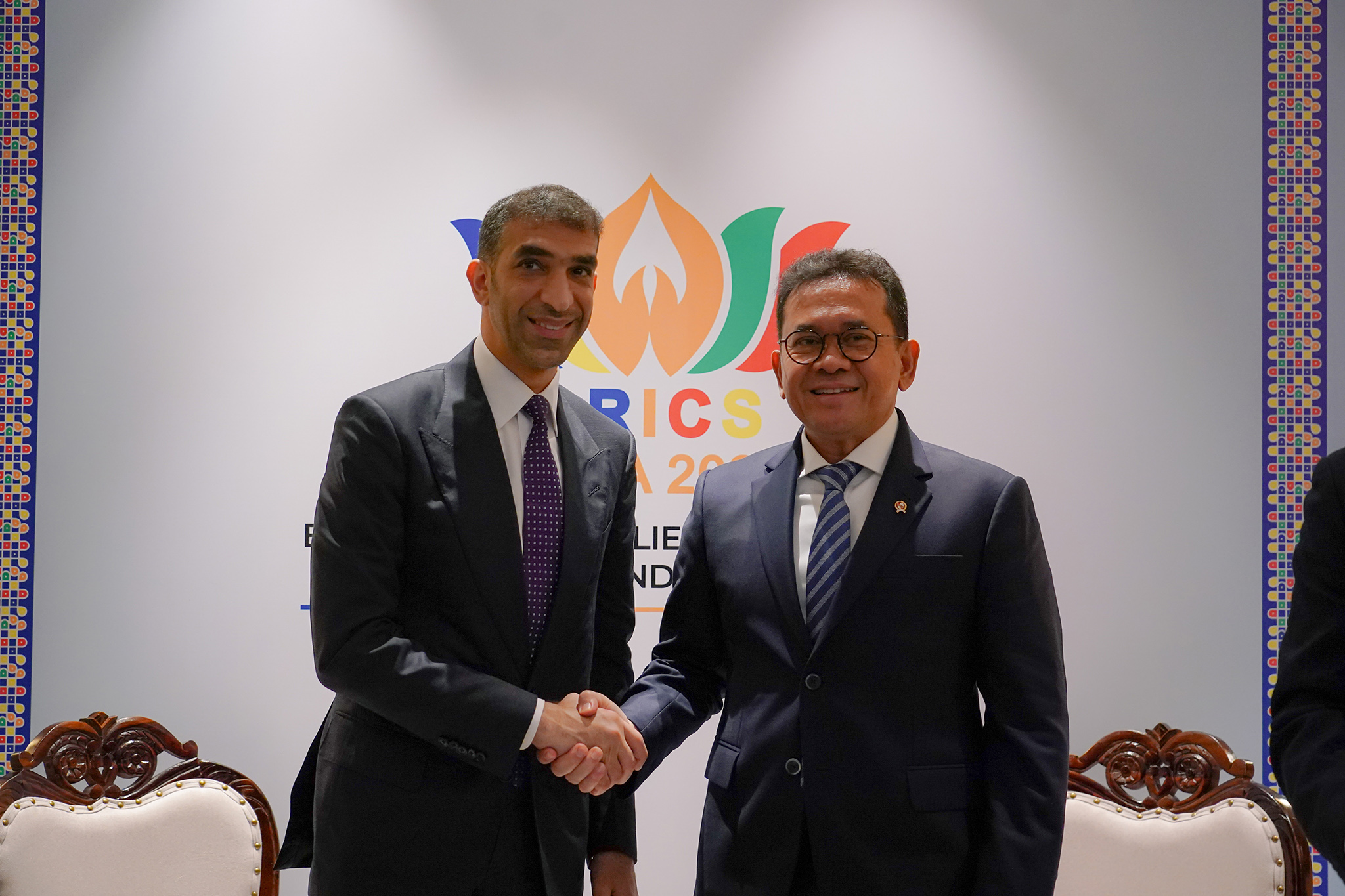 Pertemuan Bilateral Mendag RI dengan Menteri Perdagangan Luar Negeri Persatuan Emirat Arab