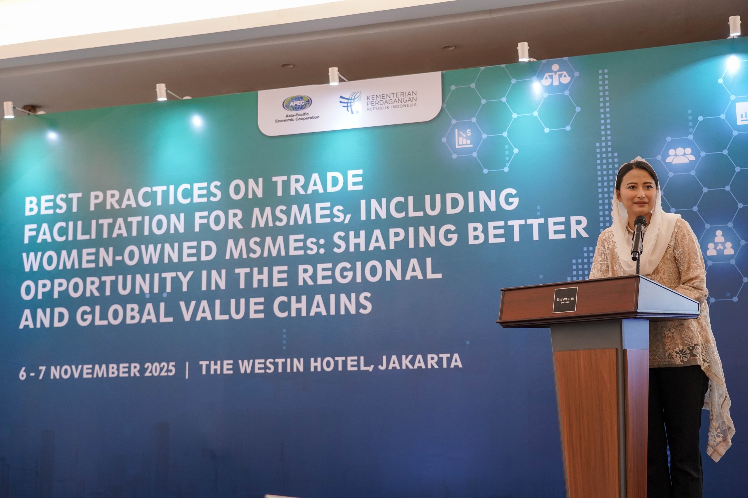 Wamendag pada APEC Workshop on Trade Facilitation for MSMEs and Women-Owned MSMEs