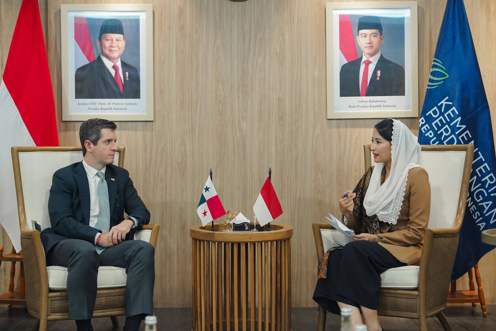 Pertemuan Bilateral Wakil Menteri Perdagangan RI dengan Wakil Menteri Luar Negeri Panama