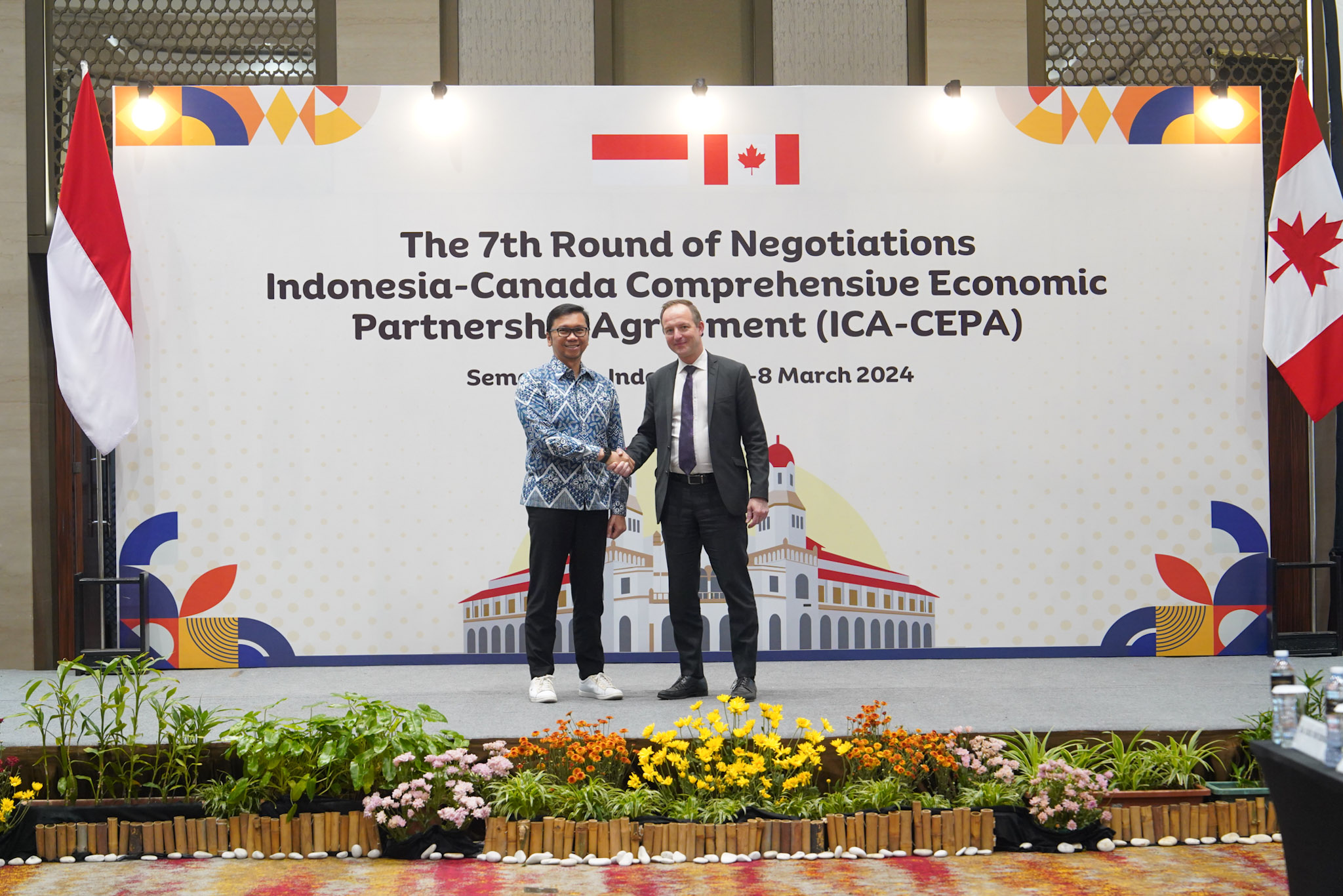 Pembukaan Perundingan Putaran Ketujuh Indonesia-Canada Comprehensive Economic Partnership Agreement (ICA-CEPA)