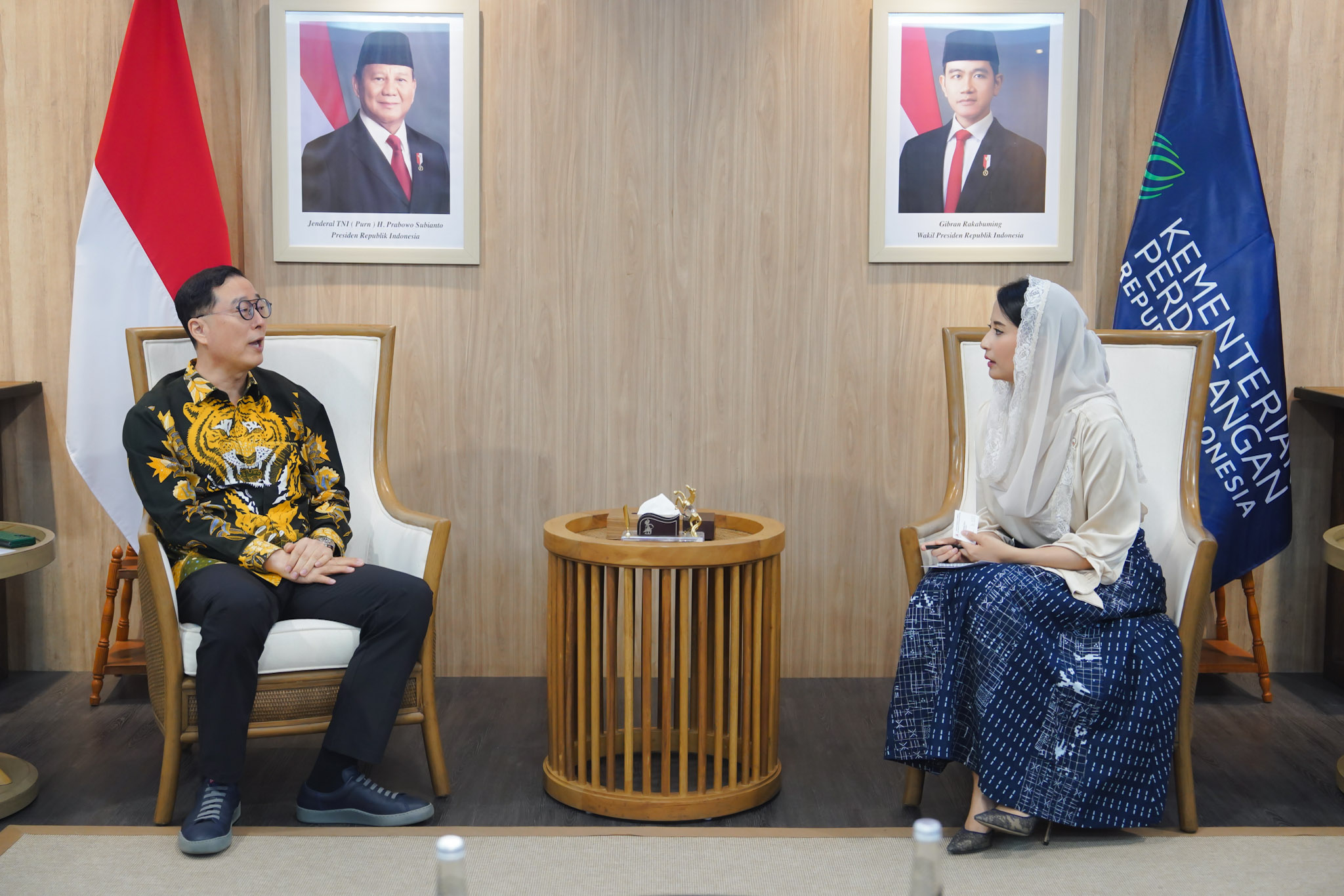 Pertemuan Wamendag dengan Presiden Korean Chamber of Commerce