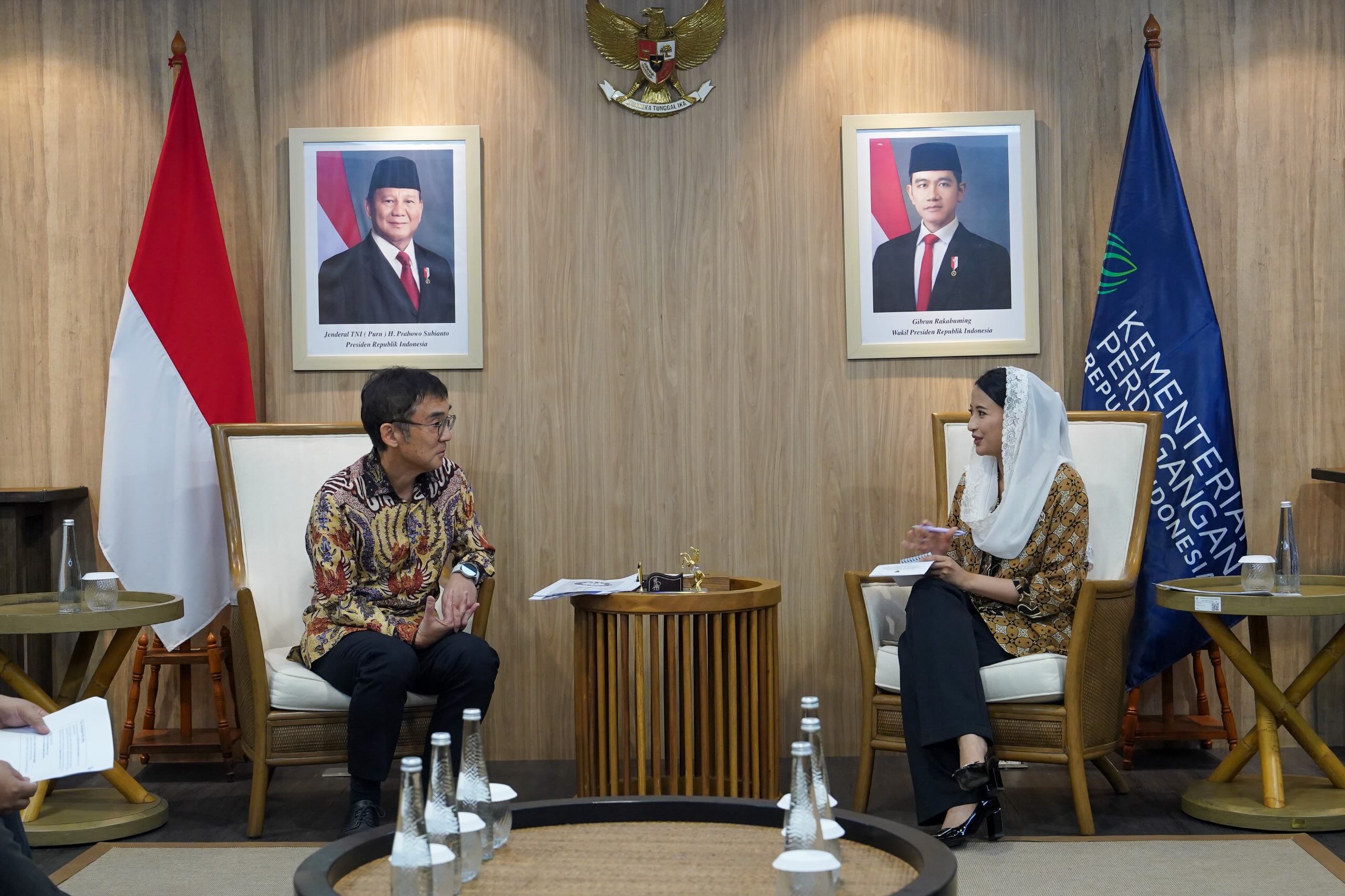 Pertemuan Wakil Menteri Perdagangan dengan ERIA