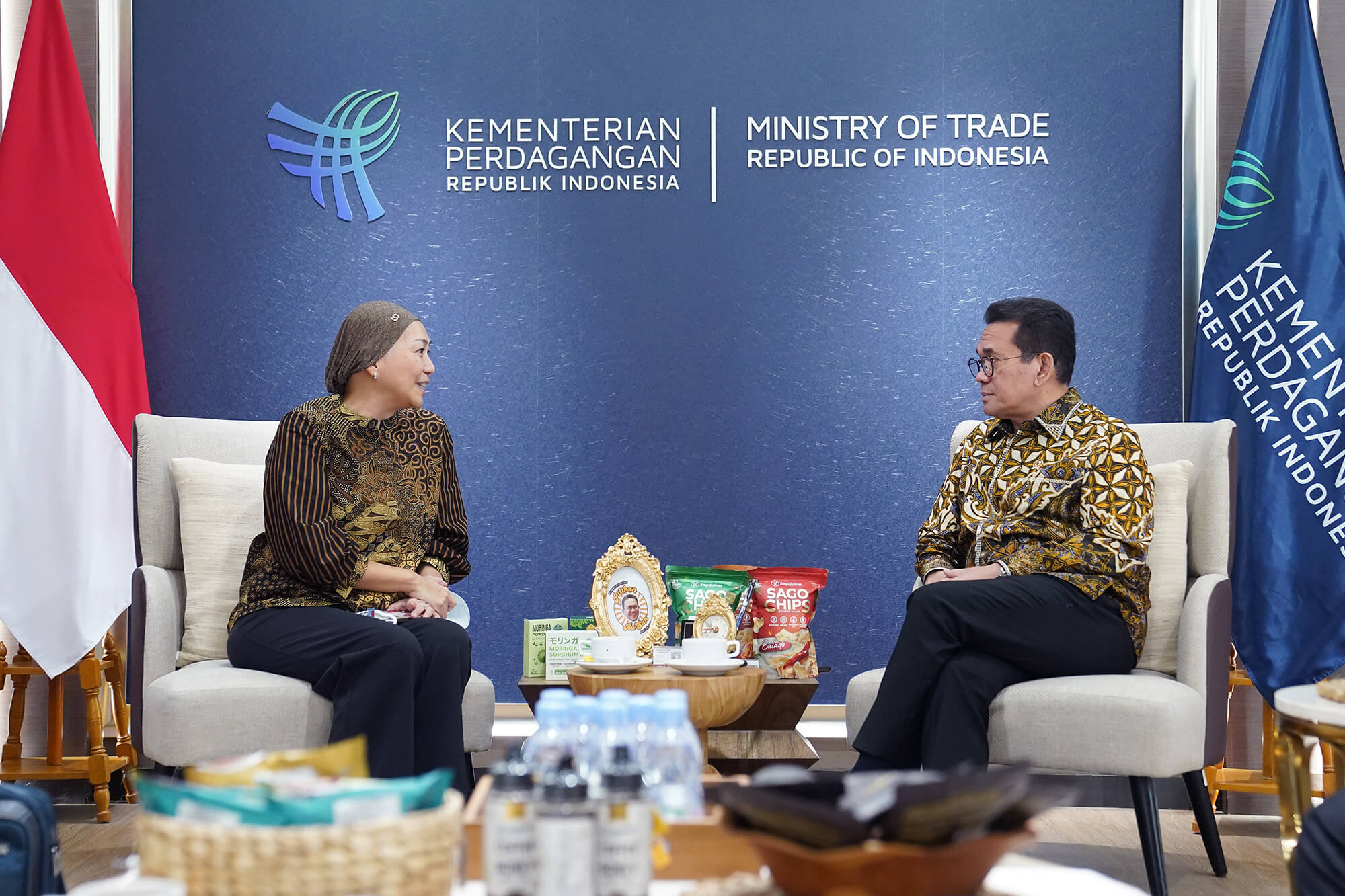 Mendag Menerima Kunjungan Ketua Umum AGTI