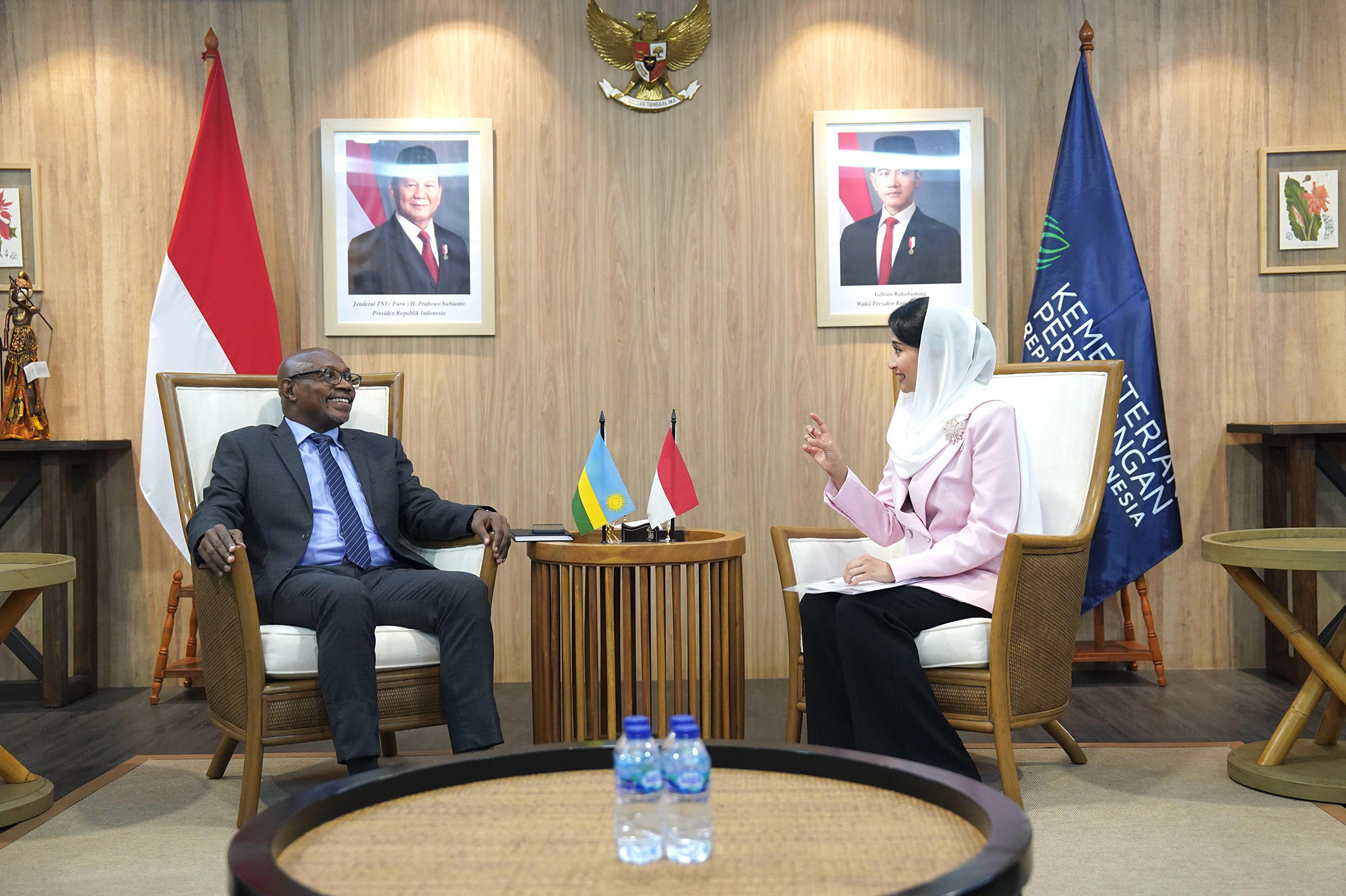 Pertemuan Bilateral Wamendag RI dengan Duta Besar Republik Rwanda Jakarta