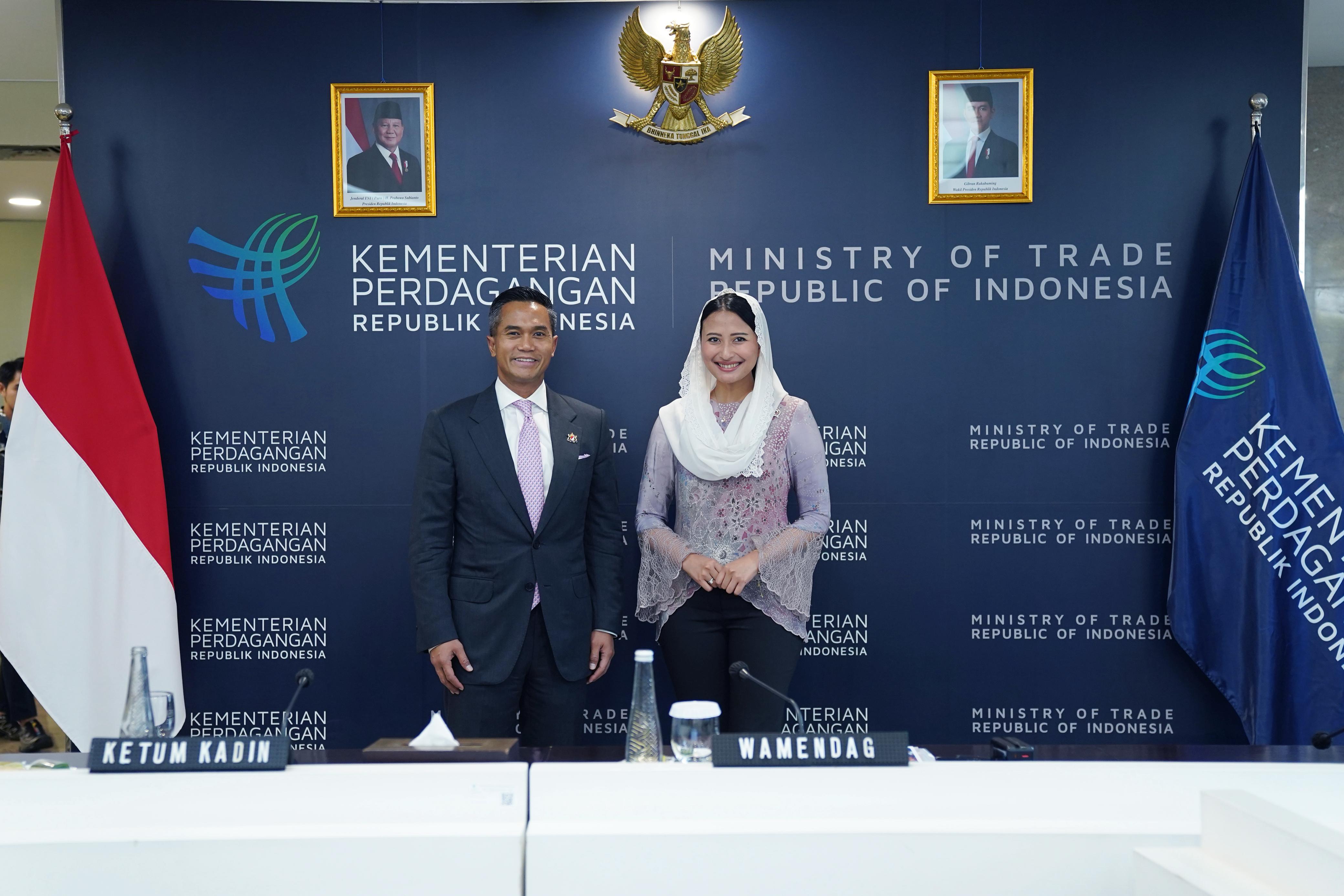 Wamendag Menerima Kunjungan Ketua Umum Kadin Indonesia
