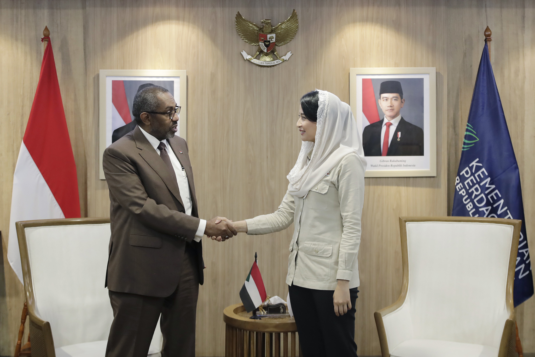 Pertemuan Bilateral Wamendag RI dengan Duta Besar Republik Sudan Jakarta