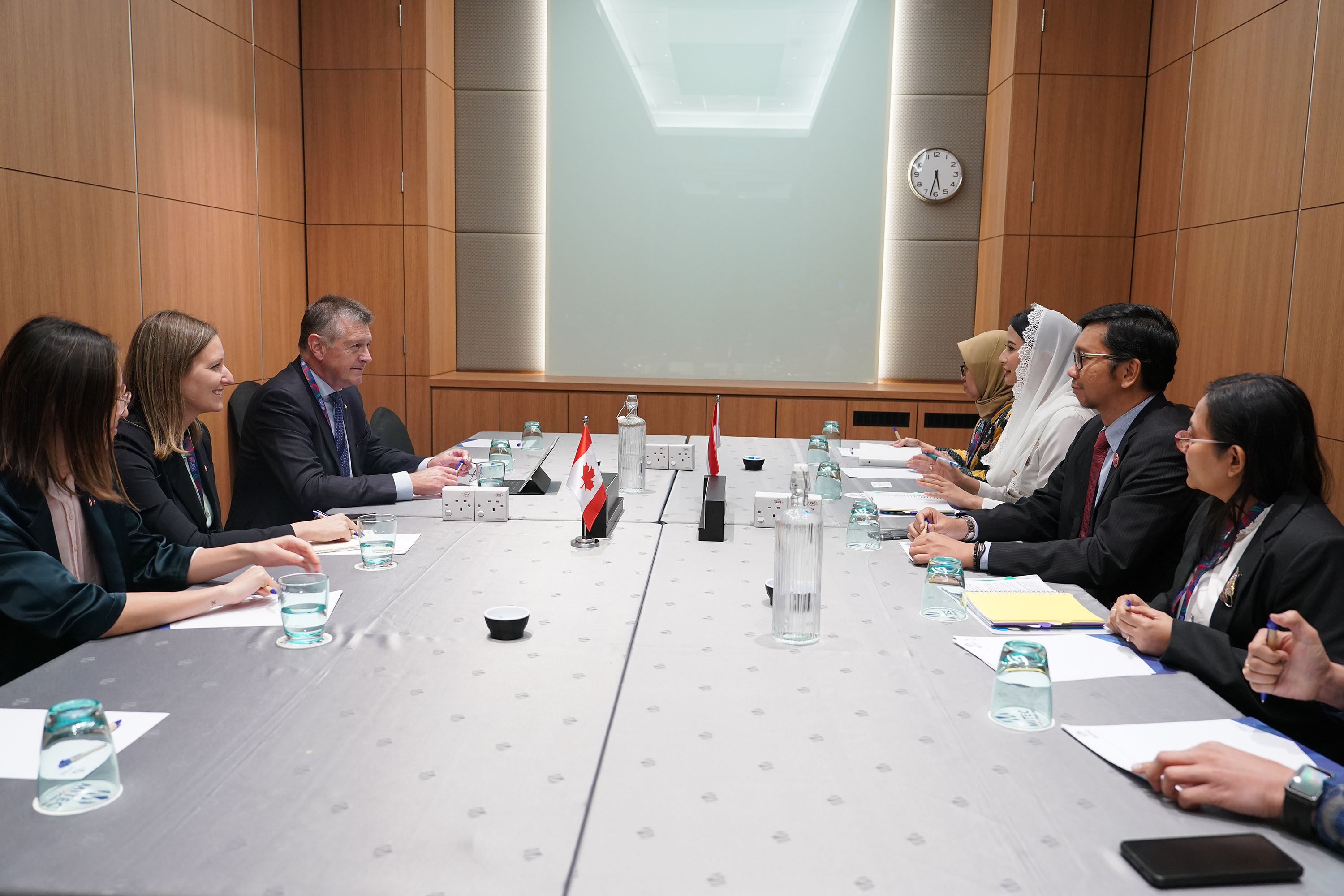 Pertemuan Bilateral Indonesia-Kanada