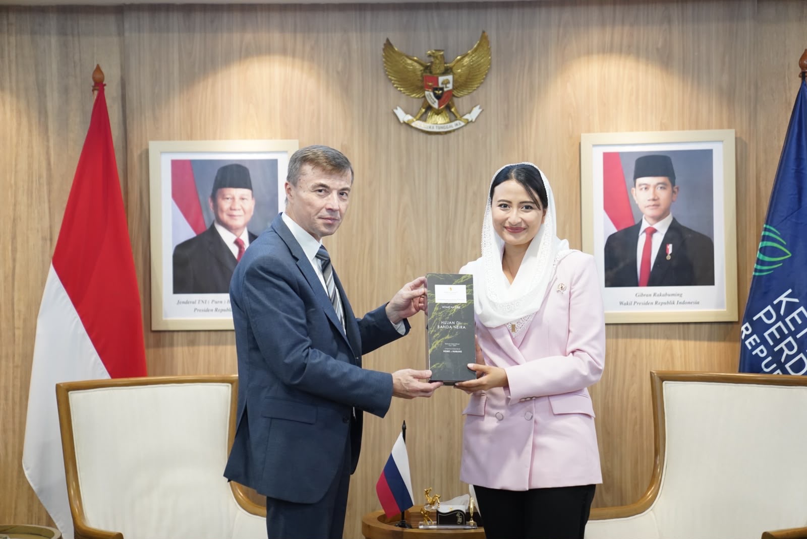 Pertemuan Wamendag RI dengan Dubes Rusia untuk Indonesia