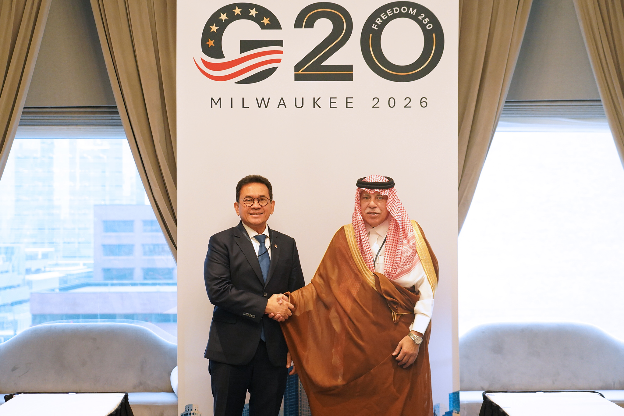 Pertemuan Bilateral Indonesia-Arab Saudi