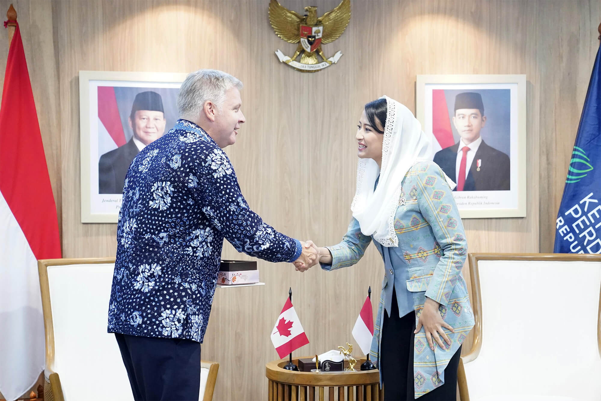 Wamendag RI Menerima Kunjungan Duta Besar Kanada Jakarta