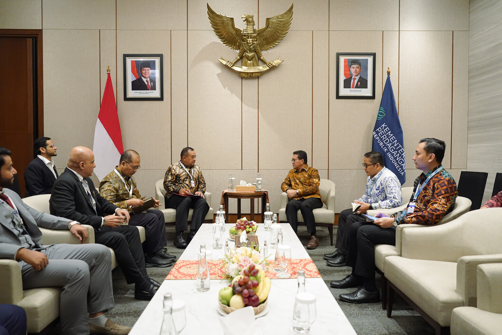 Pertemuan Mendag dengan Duta Besar RI untuk Pakistan