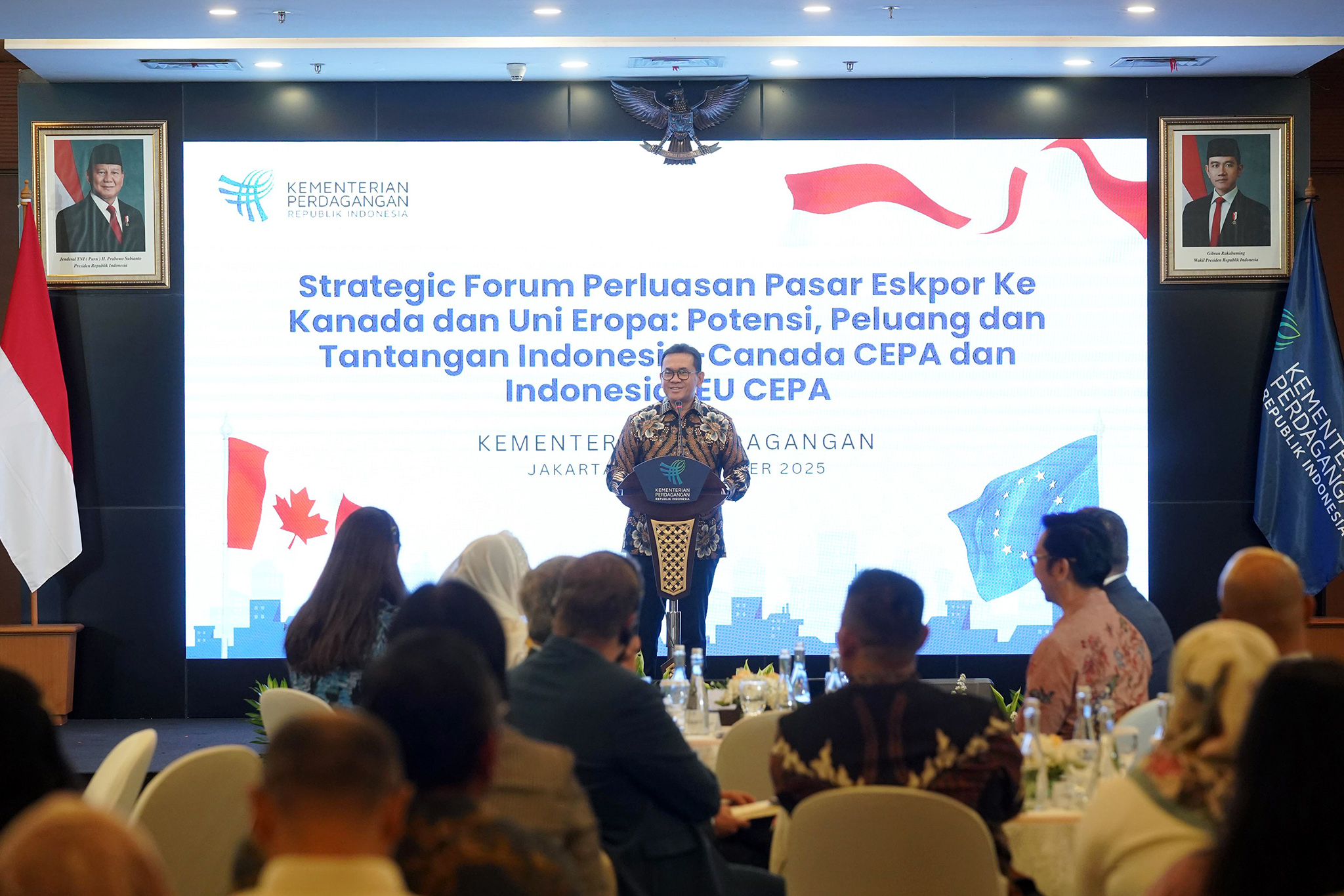 Strategic Forum Indonesia-Canada CEPA dan Indonesia-European Union CEPA