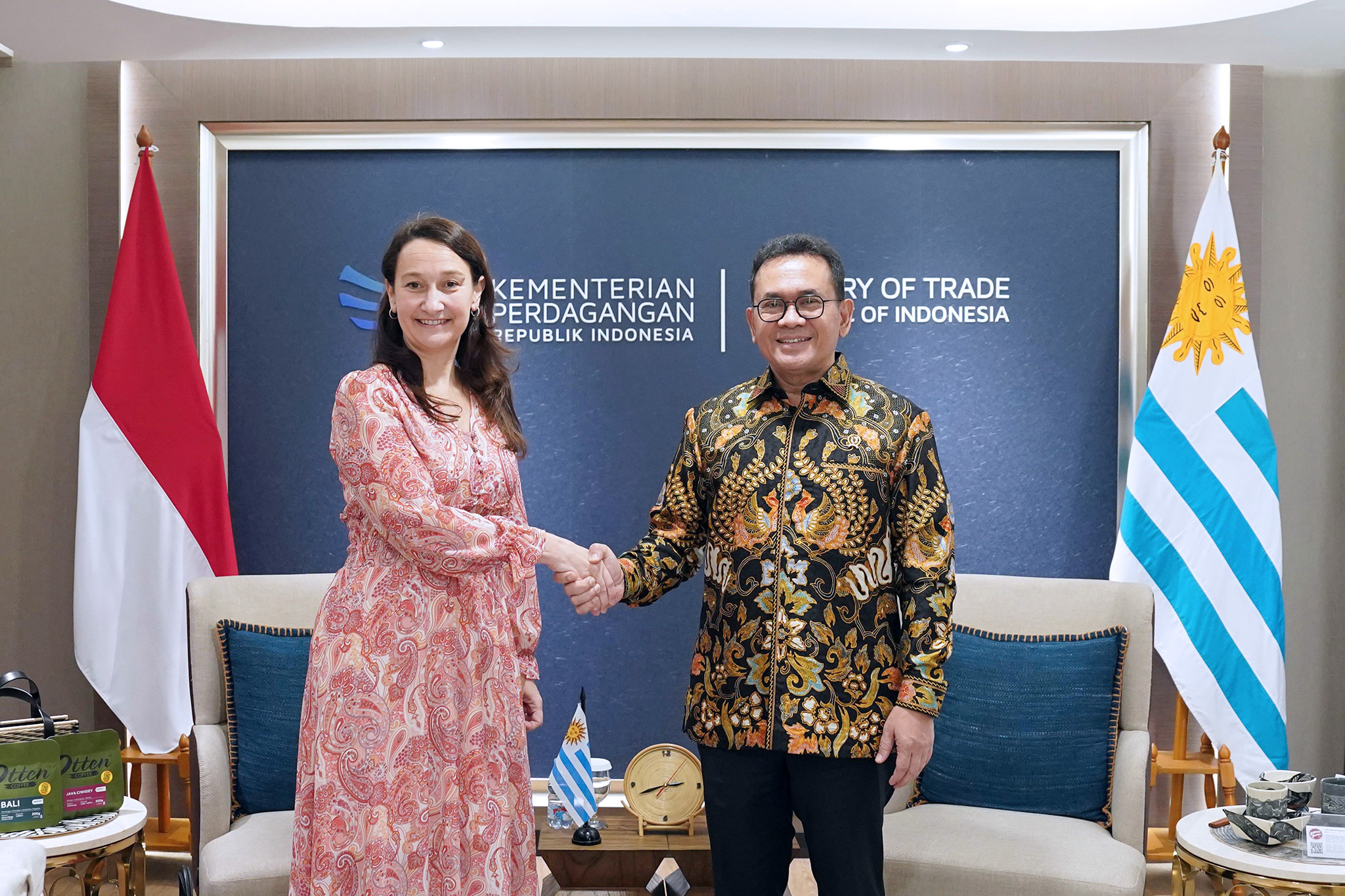 Mendag RI Menerima Kunjungan Wakil Menteri Luar Negeri Uruguay