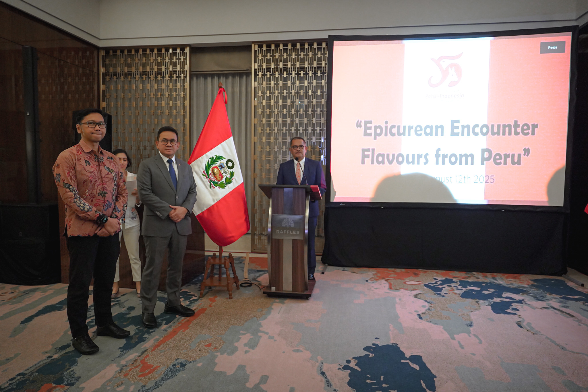 Mendag pada Epicurian Encounter Flavors from Peru