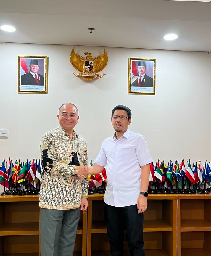 Dirjen PPI menerima Duta Besar India untuk Indonesia di Kantor Kementerian Perdagangan