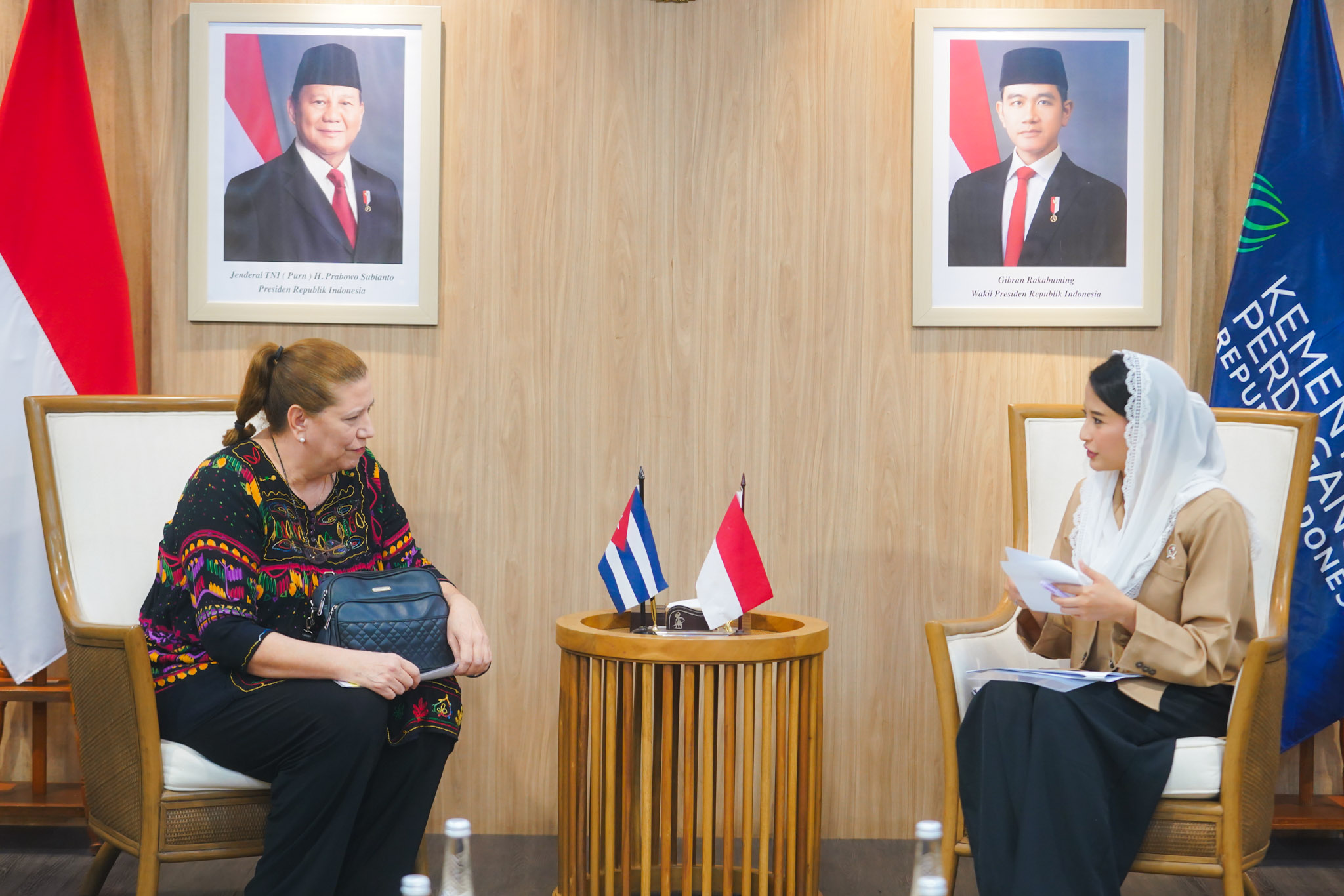 Pertemuan Bilateral Wamendag dengan Duta Besar Kuba Jakarta