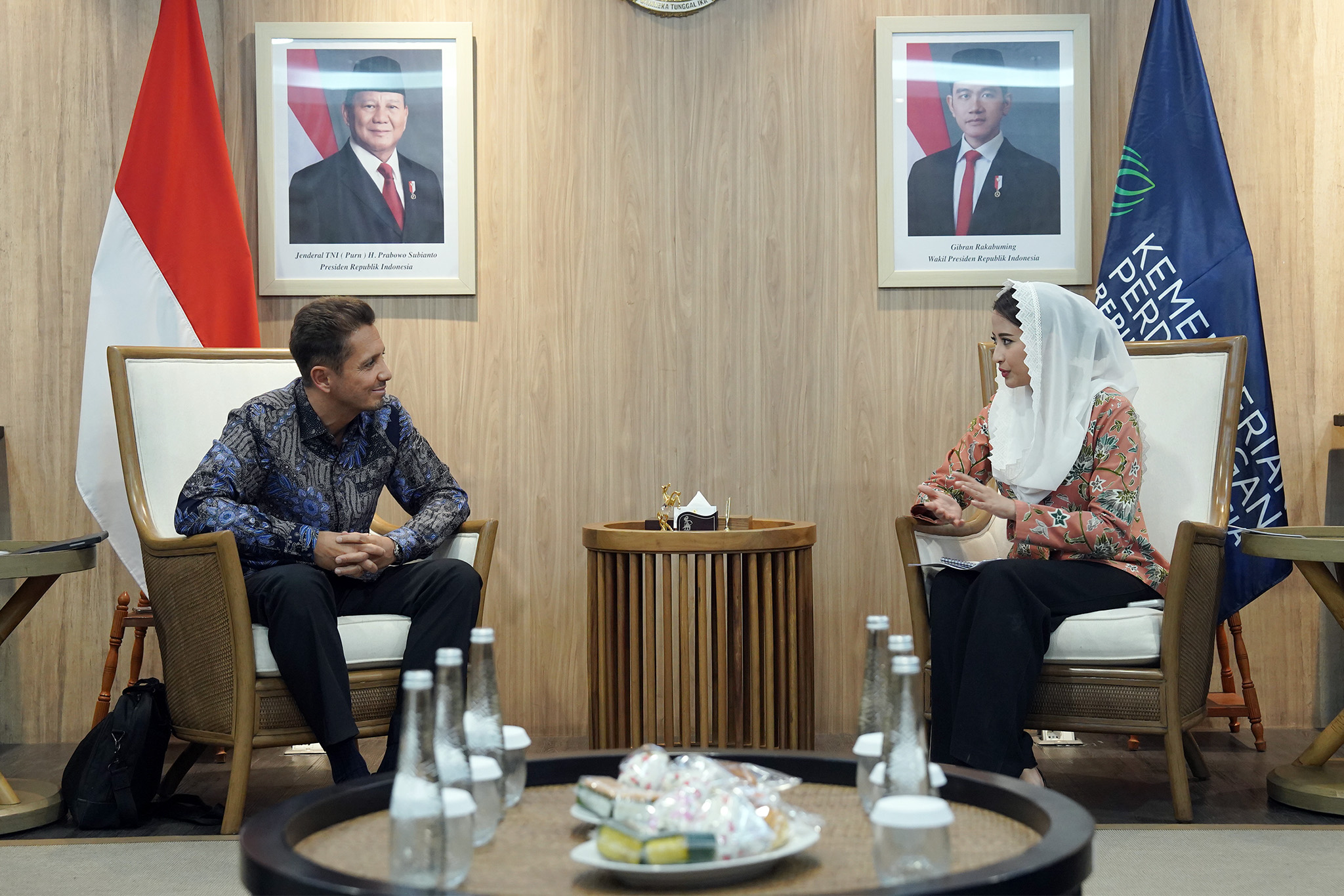Pertemuan Wamendag RI dengan Head of OECD Jakarta Office